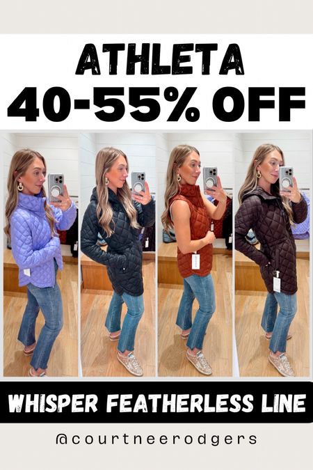 Athleta 40-55% off!! These run naturally oversized/big! I’m a size 2/4 and I wear size XS in all pieces! I have the long coat in black, brown and the vest in black! 

Athleta, Black Friday, best seller, athleisure, activewear, winter coats, cyber week 

#LTKGiftGuide #LTKCyberWeek #LTKsalealert