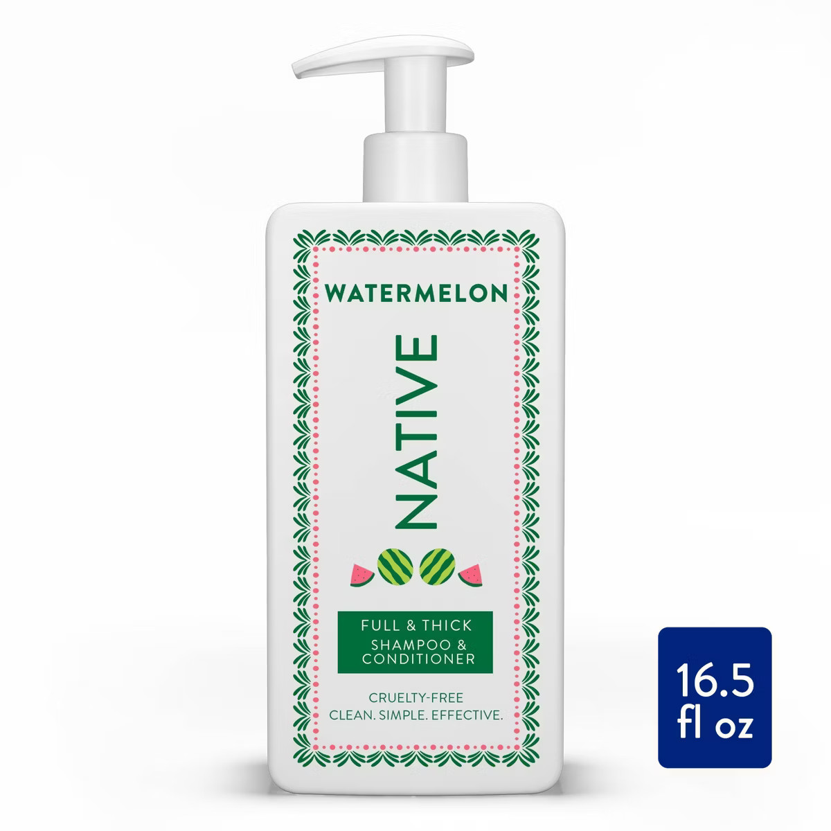 Native Limited Edition Jarritos Watermelon Full & Thick 2-in-1 Shampoo and Conditioner - 16.5 fl ... | Target