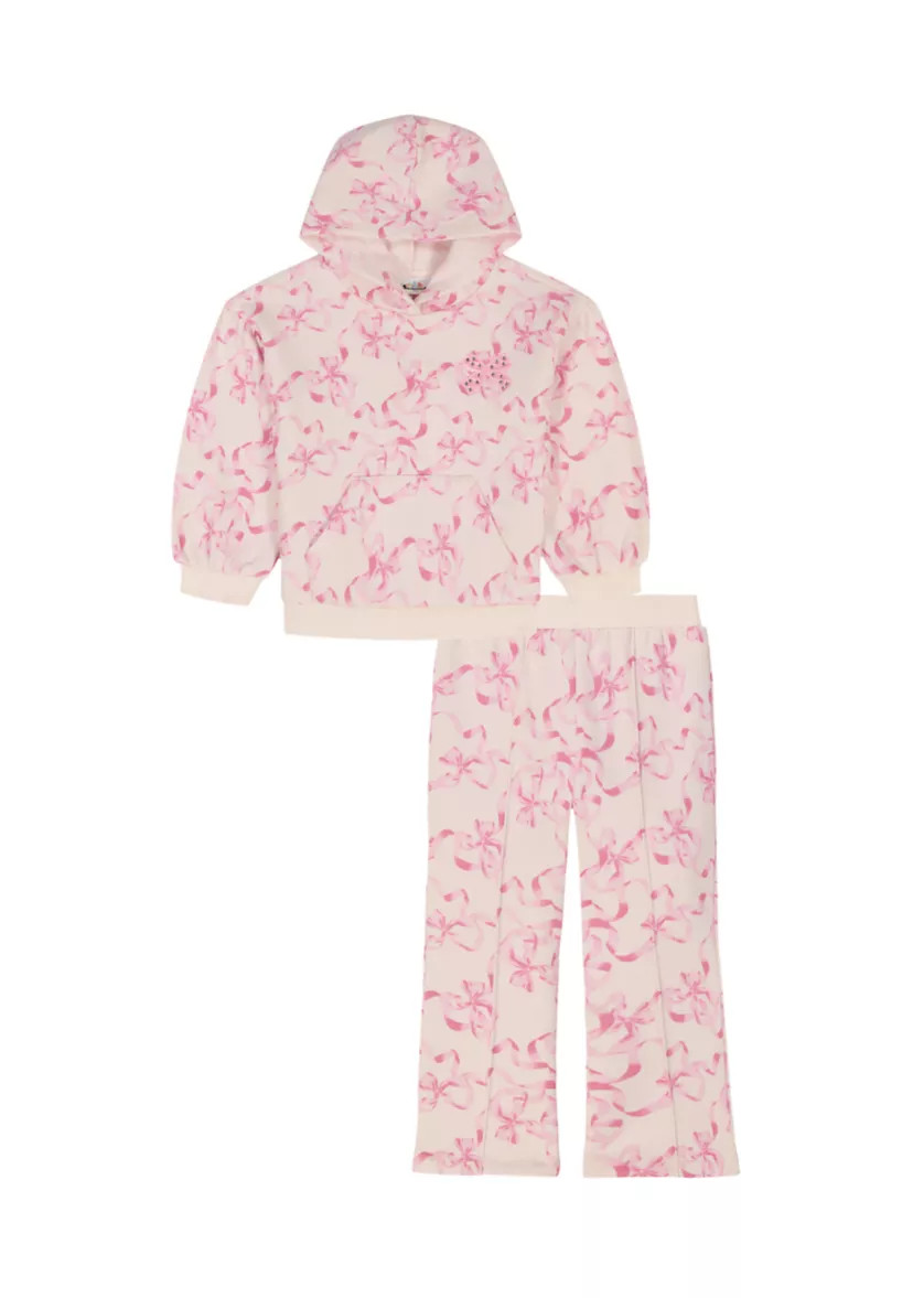 Toddler Girls Fleece Jogger Set | Belk