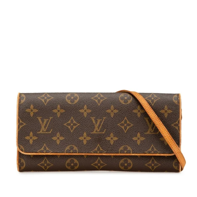 Pre-Owned Authenticated Louis Vuitton Crossbody Bag Monogram Canvas Brown Unisex (Good) | Walmart (US)