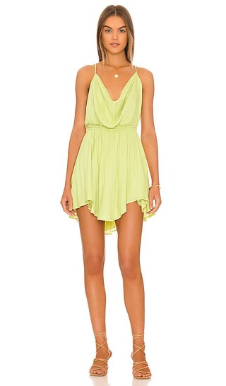 Tahani Mini Dress in Path | Revolve Clothing (Global)