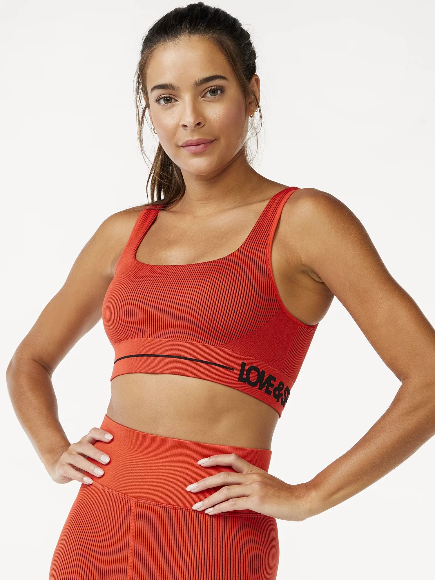 Love & Sports Women's Seamless Bridget Sports Bra | Walmart (US)