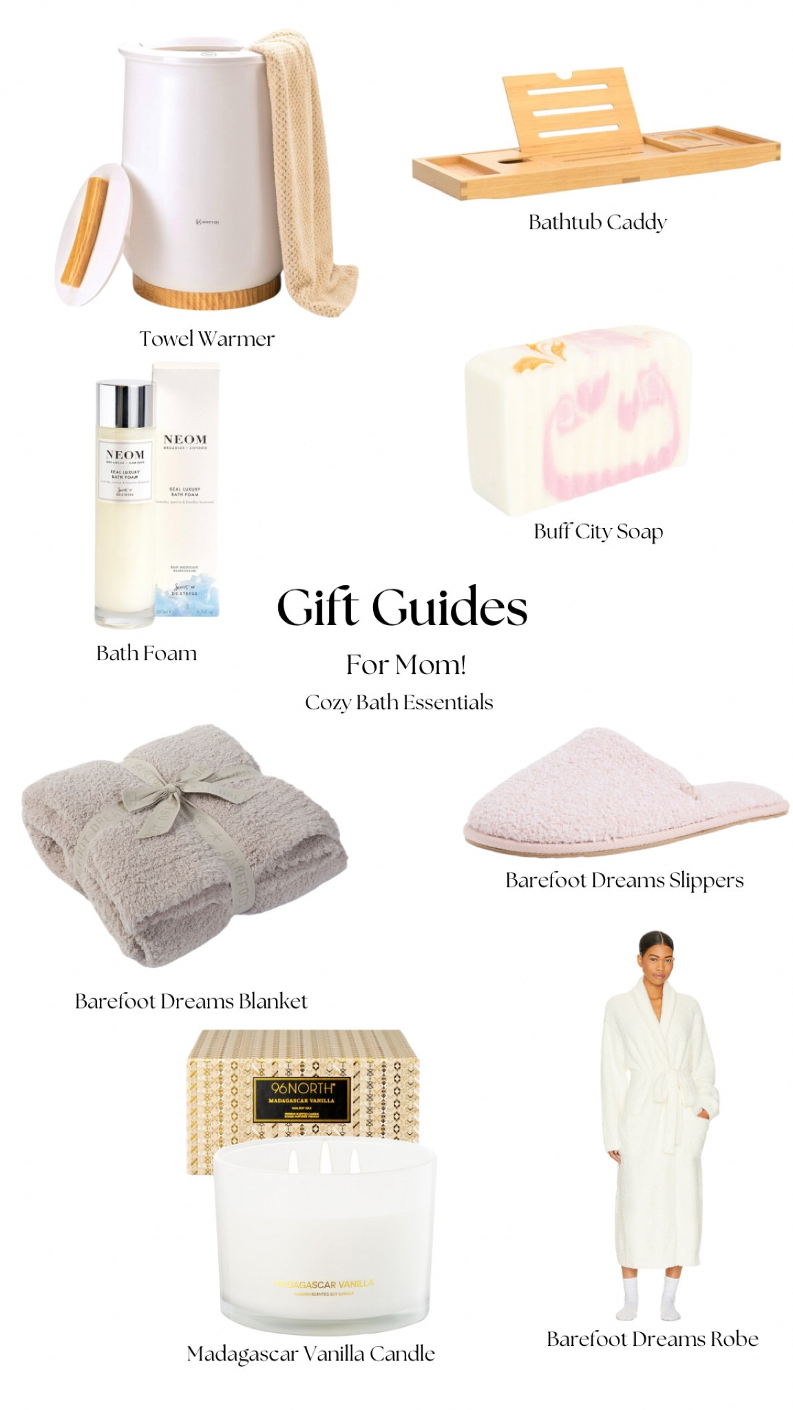 More in depth gift guide for mom - bath essentials! Cozy Blanket and robe, slippers, bath caddy, soap, you name it!



#LTKGiftGuide #LTKFamily #LTKHoliday