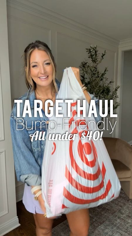 Target new arrivals for spring and summer all bump-friendly! Spring dresses, jumpsuit, oversized graphic tee! 

Pink dress wearing my pre pregnancy size small at 25 weeks but would need to size up to wear into my 3rd trimester

Black jumpsuit sized up one for my bump 

Denim dress sized up one 

Graphic tee sized up to a large



#LTKfindsunder50 #LTKfindsunder100 #LTKbump
