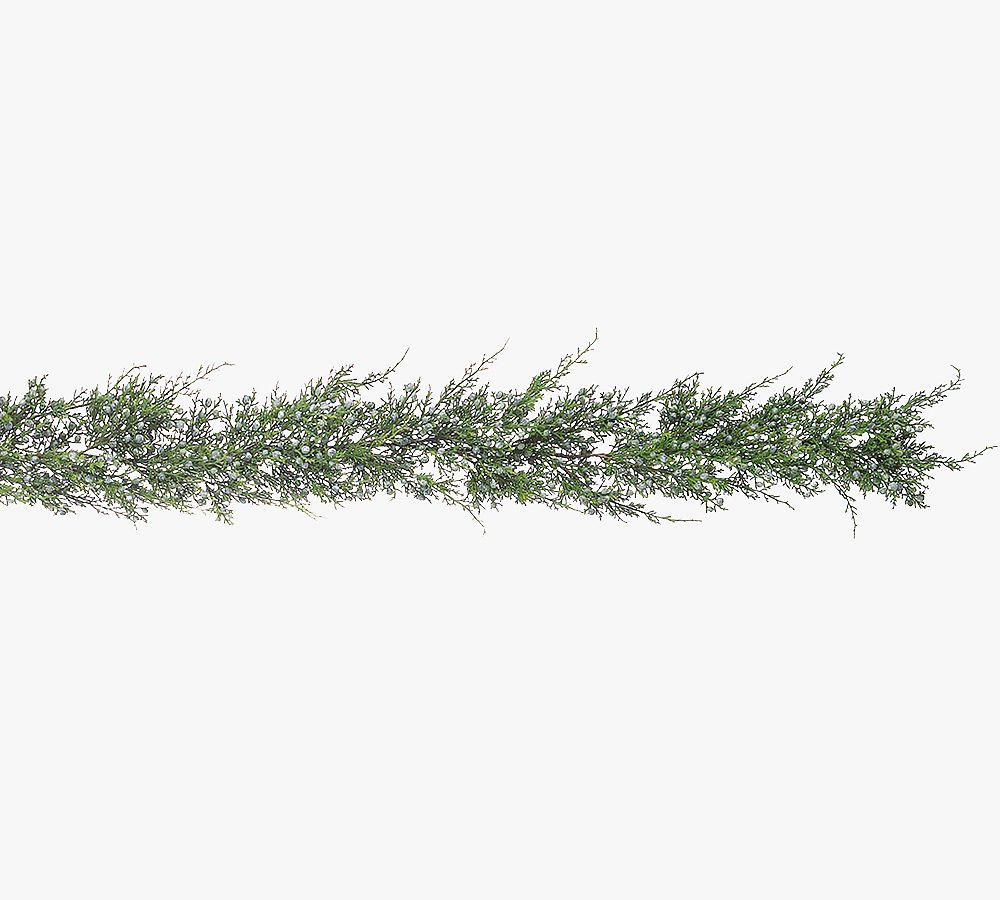 Faux Juniper Garland, Set of 2 | Pottery Barn (US)