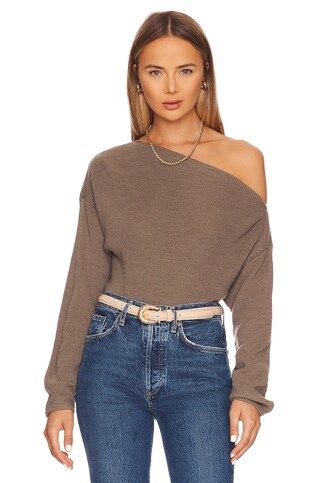 ASTR the Label Brooklyn Sweater in Dark Taupe from Revolve.com | Revolve Clothing (Global)