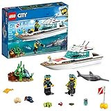 LEGO City Great Vehicles Diving Yacht 60221 Building Kit (148 Pieces) | Amazon (US)