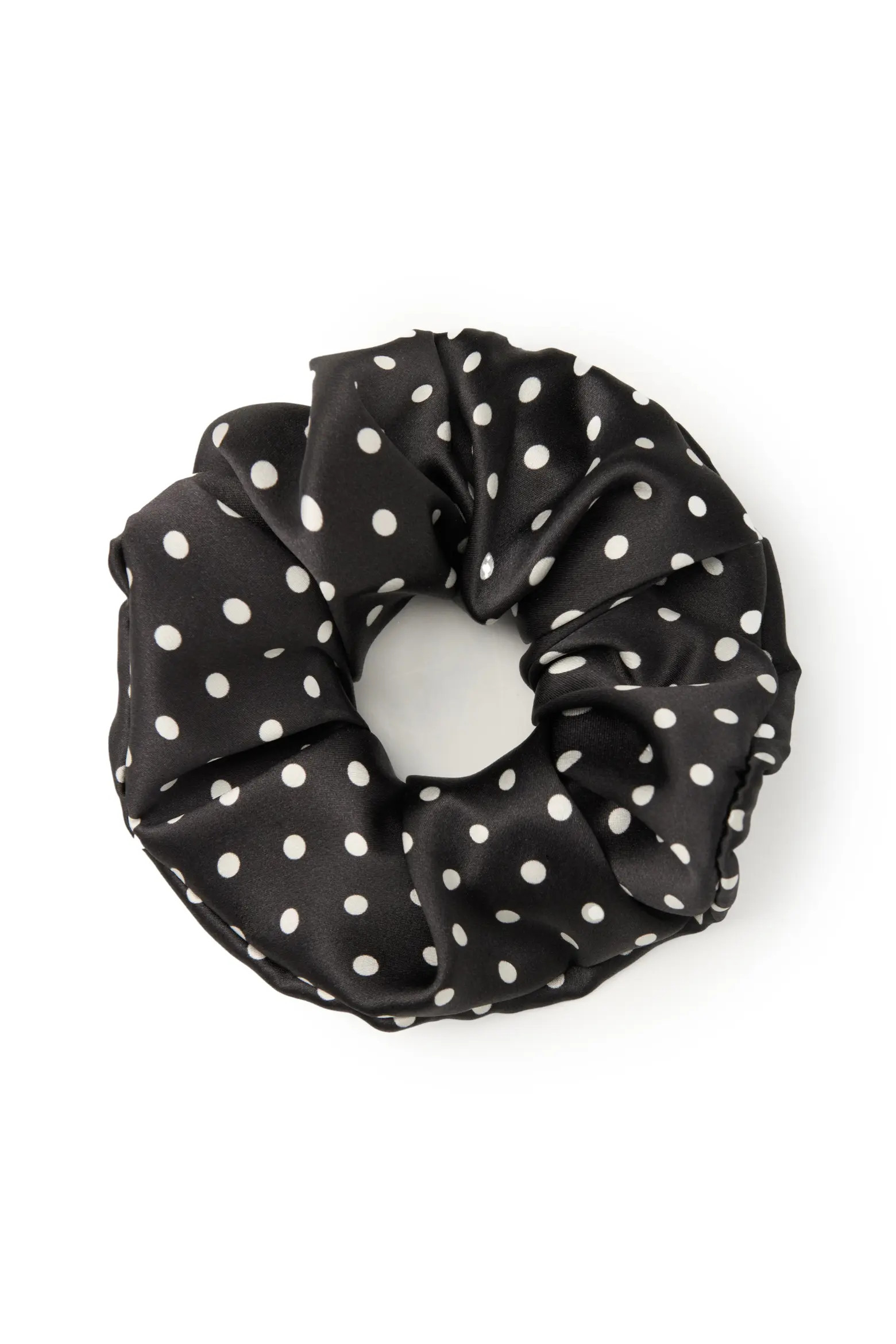 Polka Dot Silk Scrunchie (Women) | Nordstrom | Nordstrom