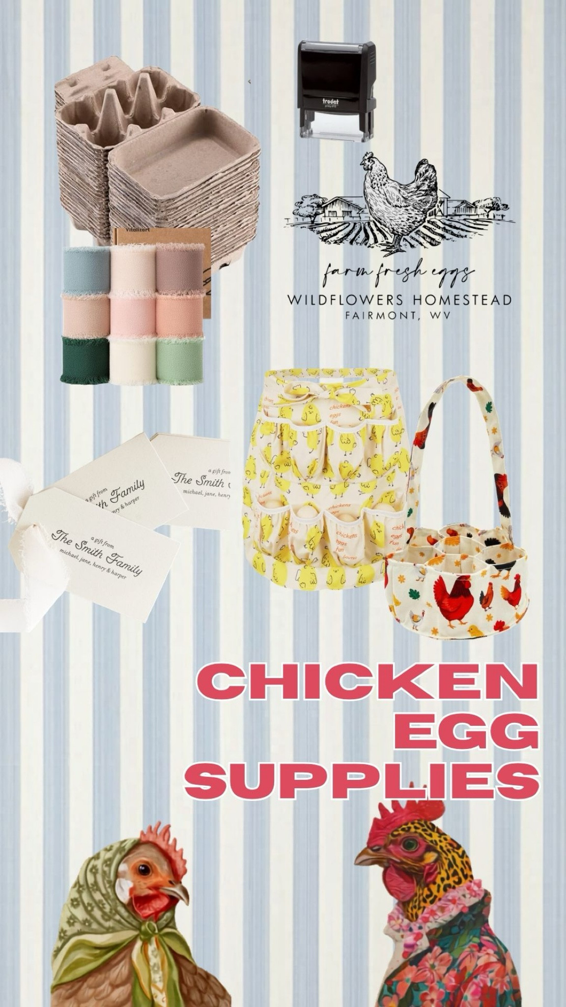 For any other chicken families these are the items we are always using for collecting & gifting egg🥚

Dressupbuttercup.com #dressupbuttercup #dederaad 

#LTKdayinmylife #LTKSeasonal #LTKHome