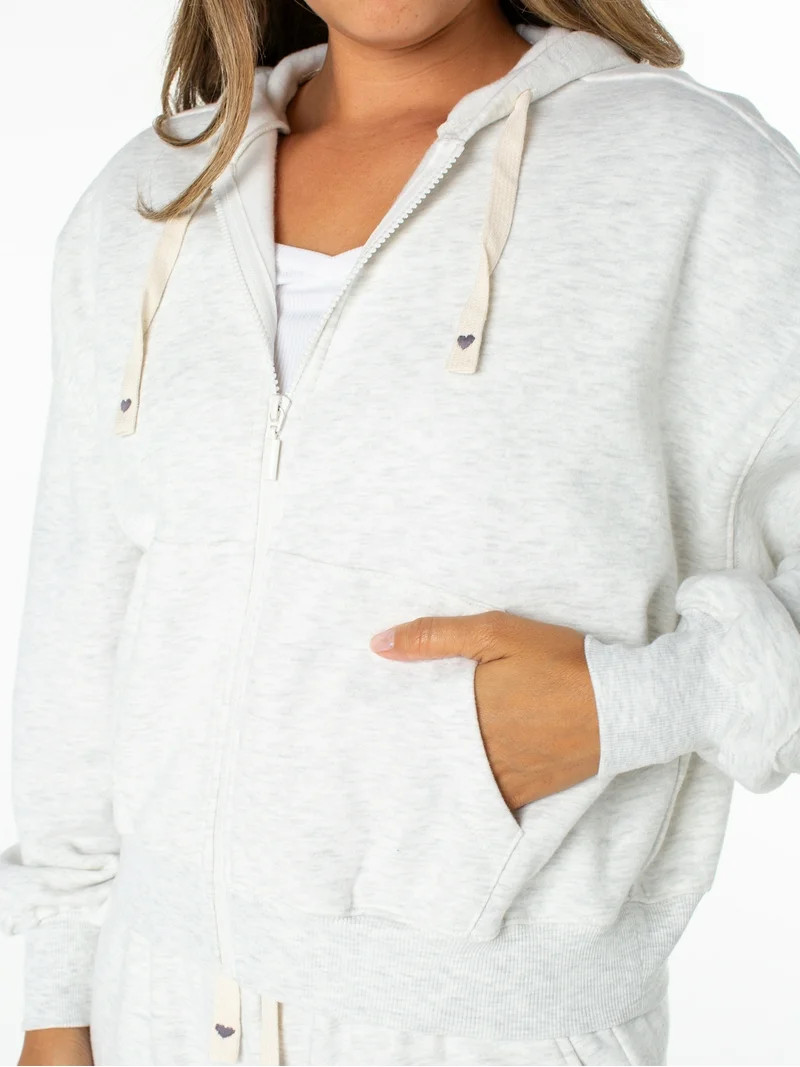 Celebrity Pink Women's Zip Front Hoodie, Sizes XS-4X | Walmart (US)