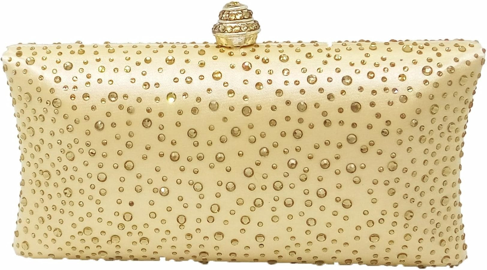 Boutique De FGG Crystal Clutch Purse for Women Formal Evening Bags Party Rhinestone Clutch Bag We... | Amazon (US)