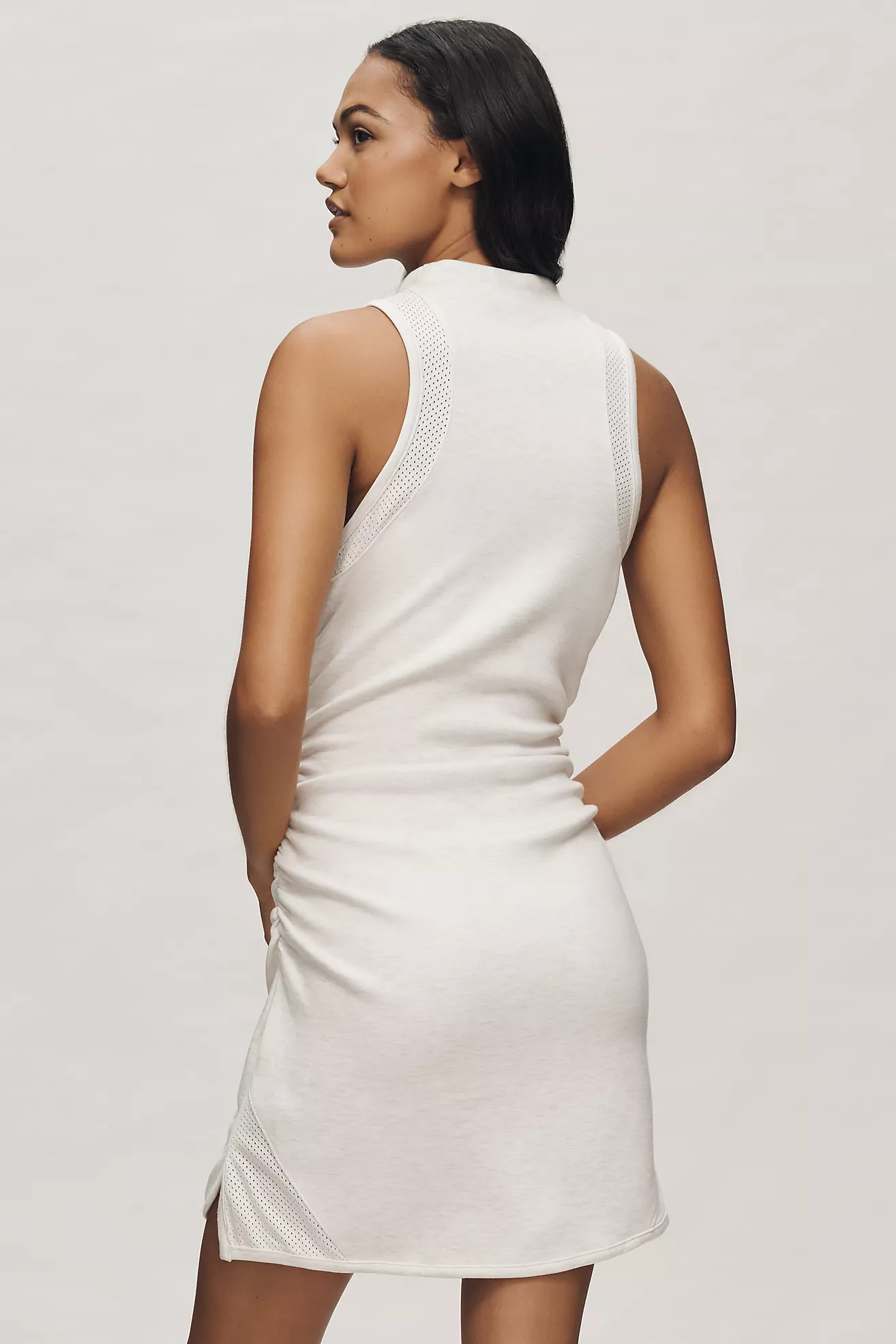 Daily Practice Define Sleeveless Zip-Front Midi Dress | Anthropologie (US)