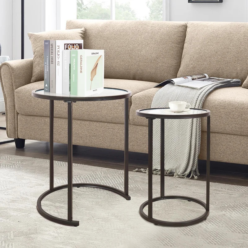 Kaelin Nesting End Table (Set of 2) wayfair finds wayfair deals wayfair sales | Wayfair North America