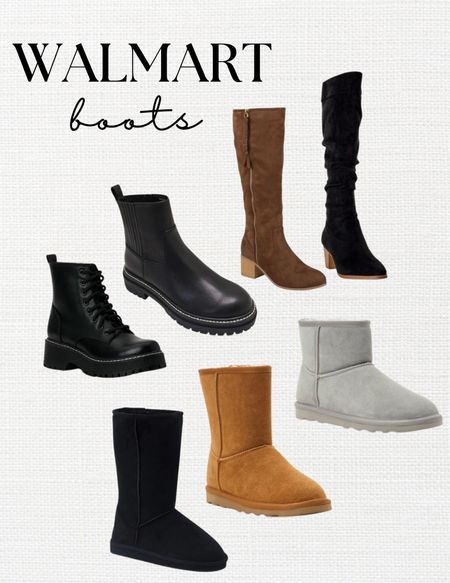 walmart boots , plus size friendly boots, booties , long boots, warm boots, winter boots, doc marten dupes, ugg dupes , boots dupes

#LTKplussize #LTKfindsunder100
