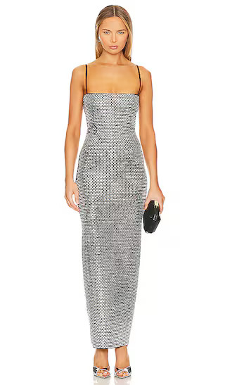 Kyree Knit Dress in Black | Revolve Clothing (Global)