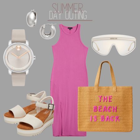 #alodress #summerdress #dress #pink #barbie #watch #movado #toms #sunglasses #dior #summerbag #hoops #silverhoop

#LTKxNSale #LTKSeasonal #LTKtravel