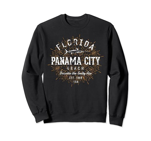 Retro Vintage Panama City Beach Sweatshirt | Amazon (US)