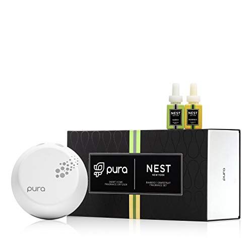 NEST Fragrances Pura Smart Diffuser Device & 2pc Bamboo & Grapefruit | Amazon (US)