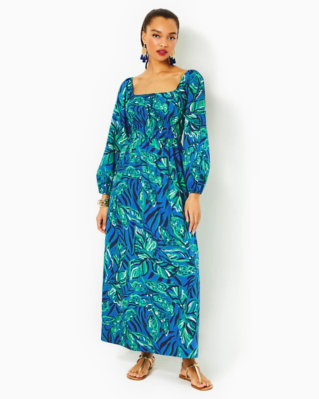 Lakira Cotton Maxi Dress | Lilly Pulitzer