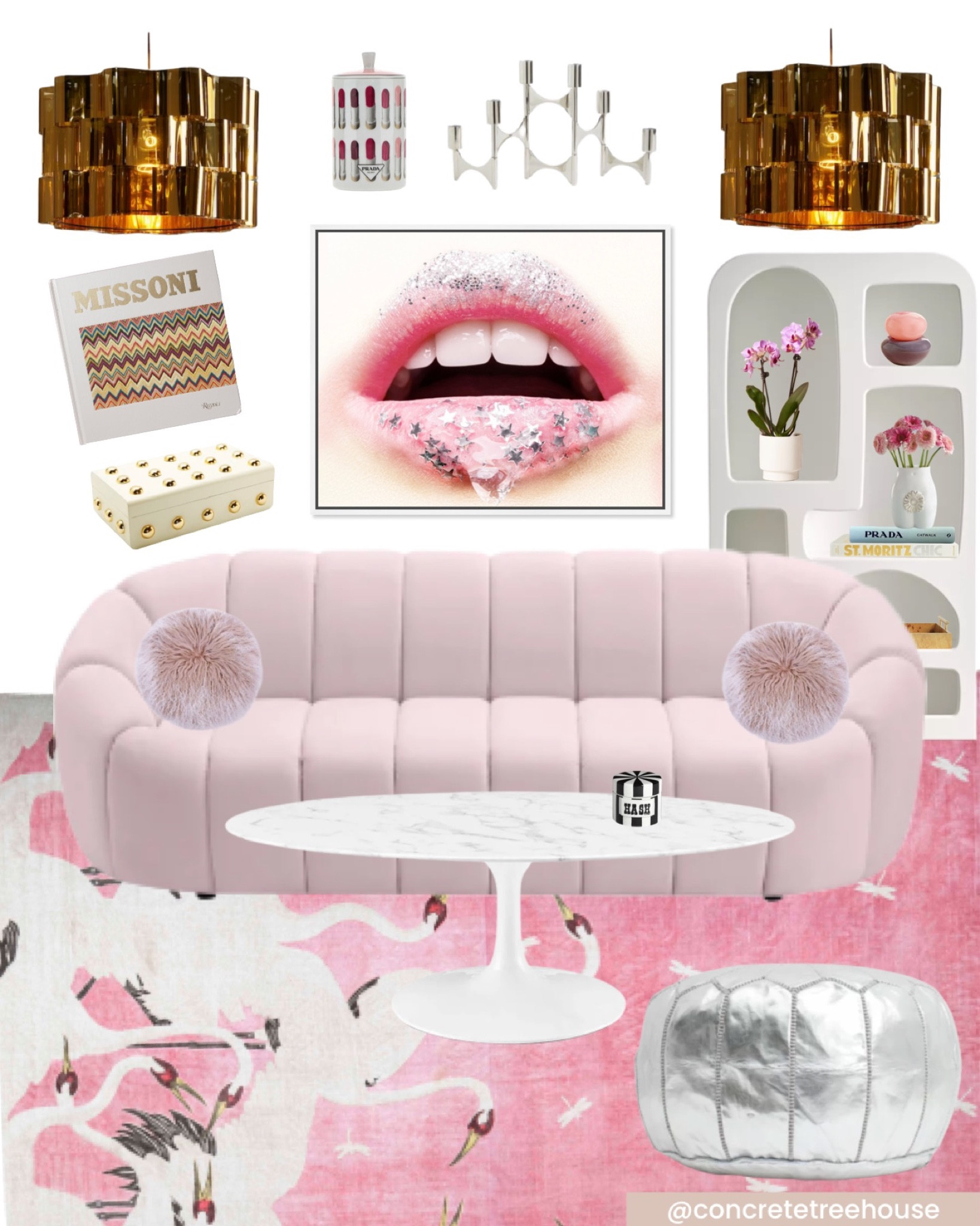xoxo pink living room moodboard

#LTKstyletip #LTKSale #LTKhome