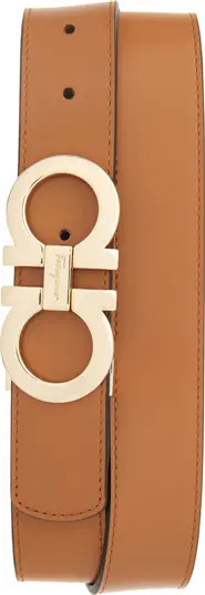 Double Gancio Reversible Leather Belt | Nordstrom