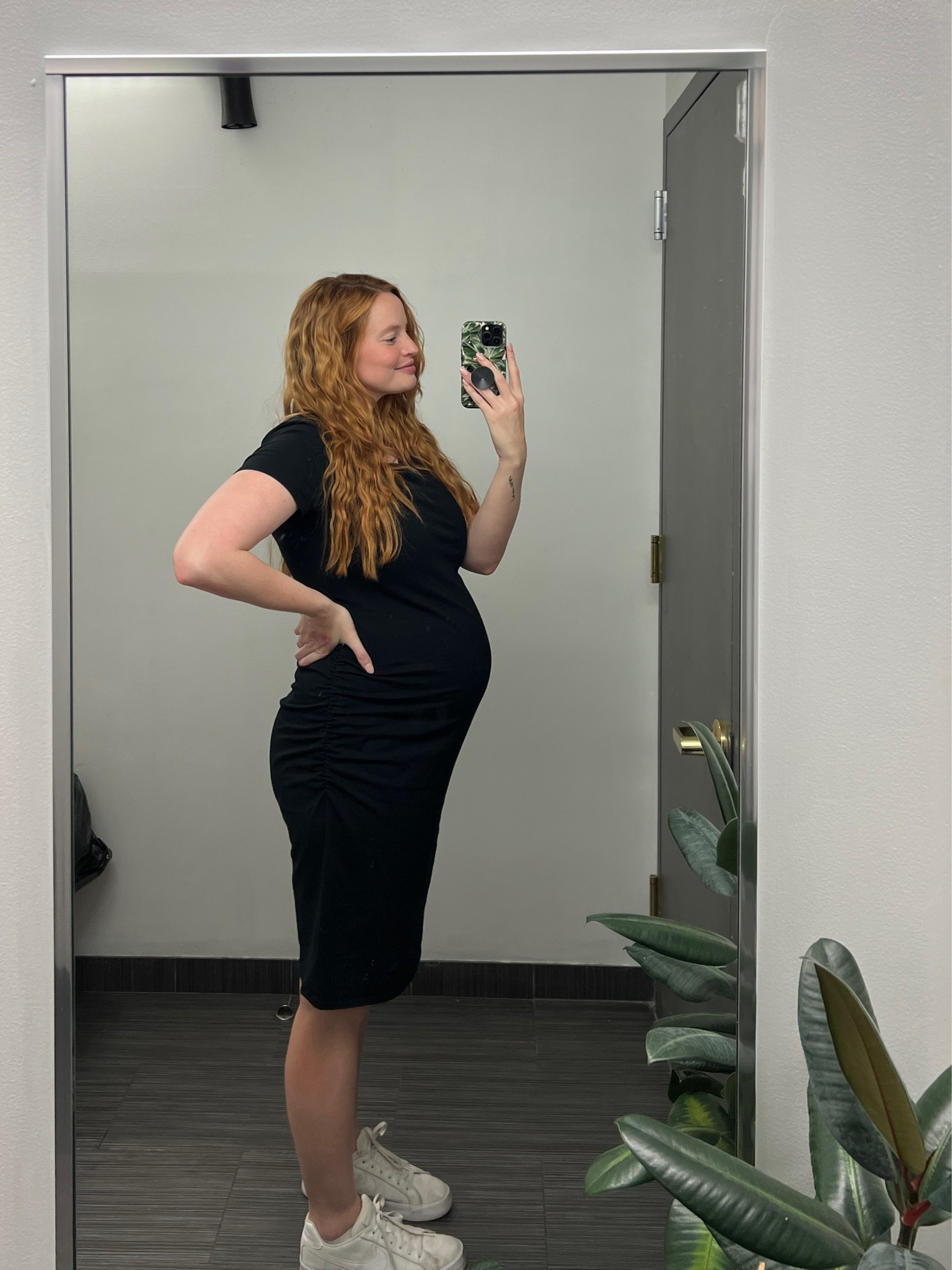 Another black bump friendly dress. Light weight, perfect for summer pregnancy 

#LTKunder50 #LTKbump