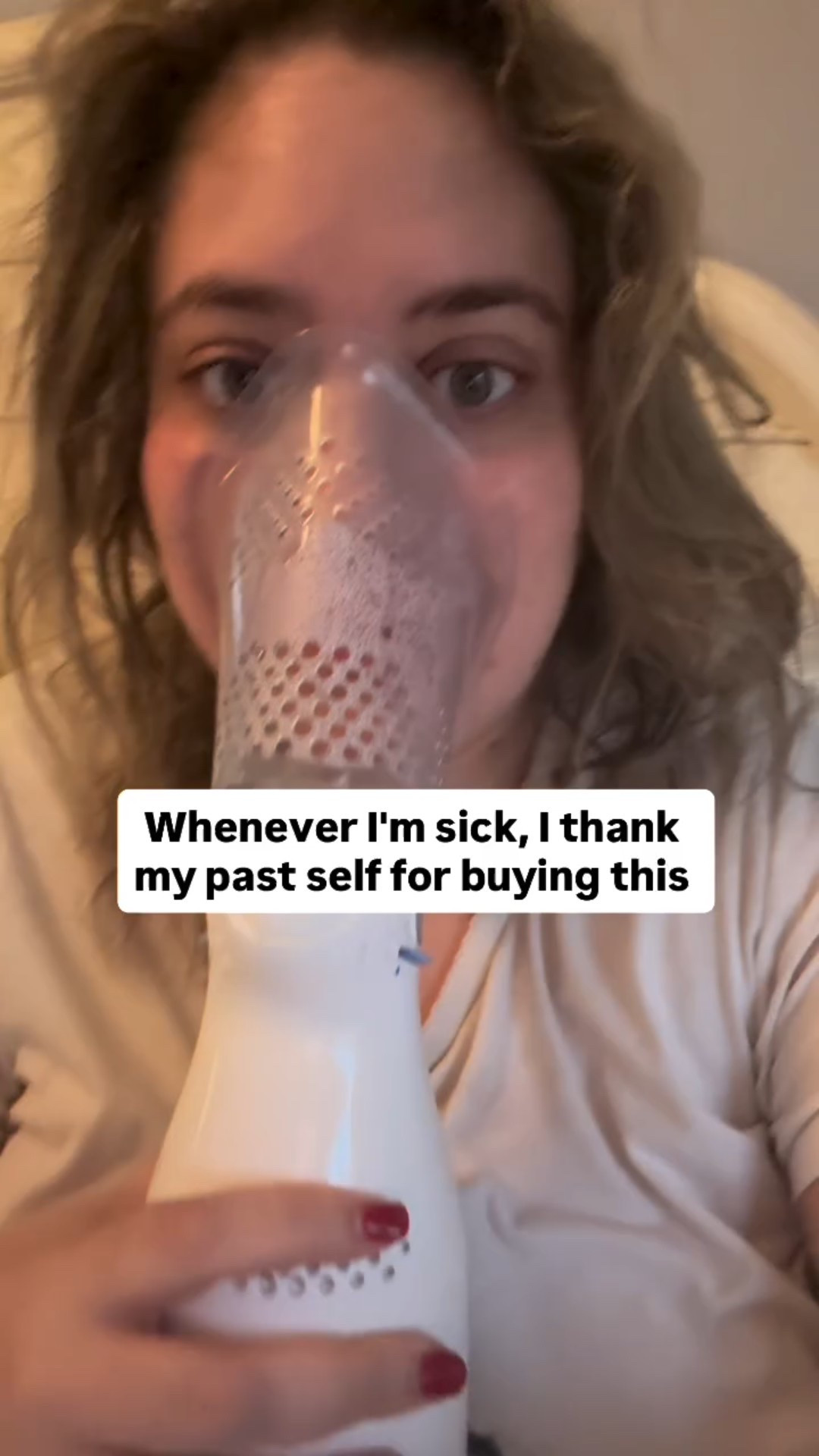 A purchase you don't need until you need, ya know? 

Take it from a sinus infection queen, you need this for stuffy noses and bad coughs. It's like taking a hot steamy shower whenever you need one. Produces gentle steam and you just breathe it in for as long as you can. Easy to clean. I don't use the VapoPads, but you can! 

Shop it in our LTK or screenshot the link below! And follow along for more favorite things you'll thank your past self for buying. 

#fluseasonsucks #bronchitis #allergyrelief #favoritefinds