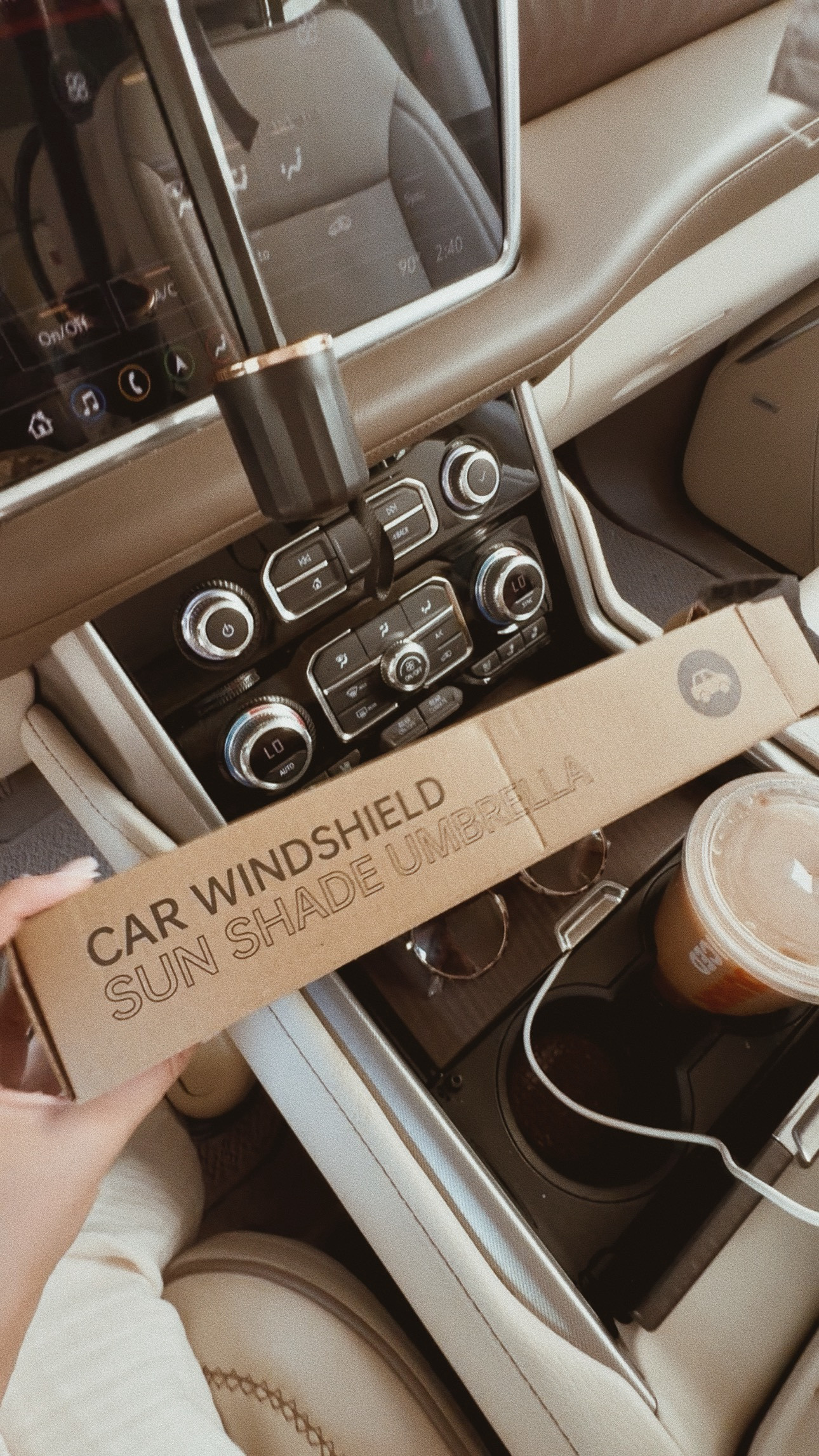 new car windshield visor!! my husband is so proud of me for buying this😂 perfect for summer 🤌🏼

#LTKSeasonal #LTKFindsUnder50 #LTKTravel