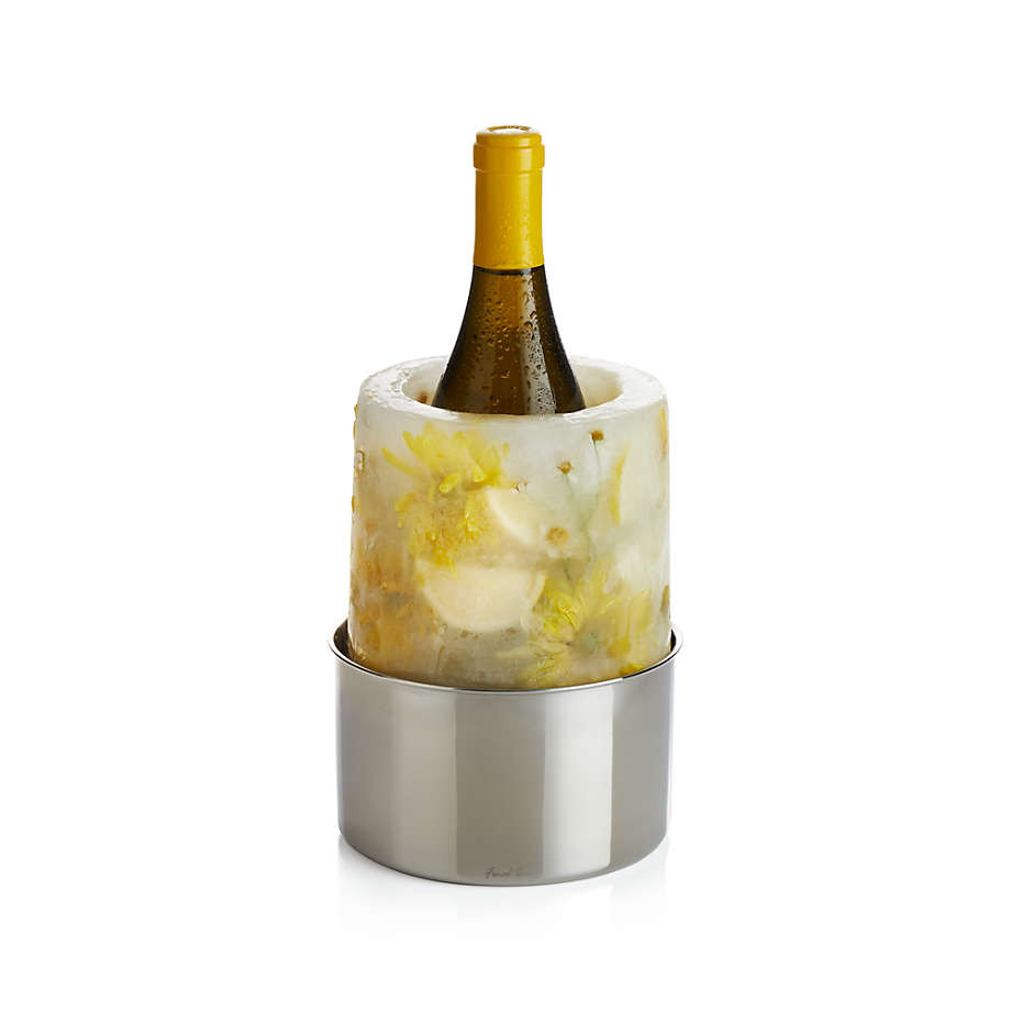 Ice Mold/Wine Bottle Chiller + Reviews | Crate & Barrel | Crate & Barrel