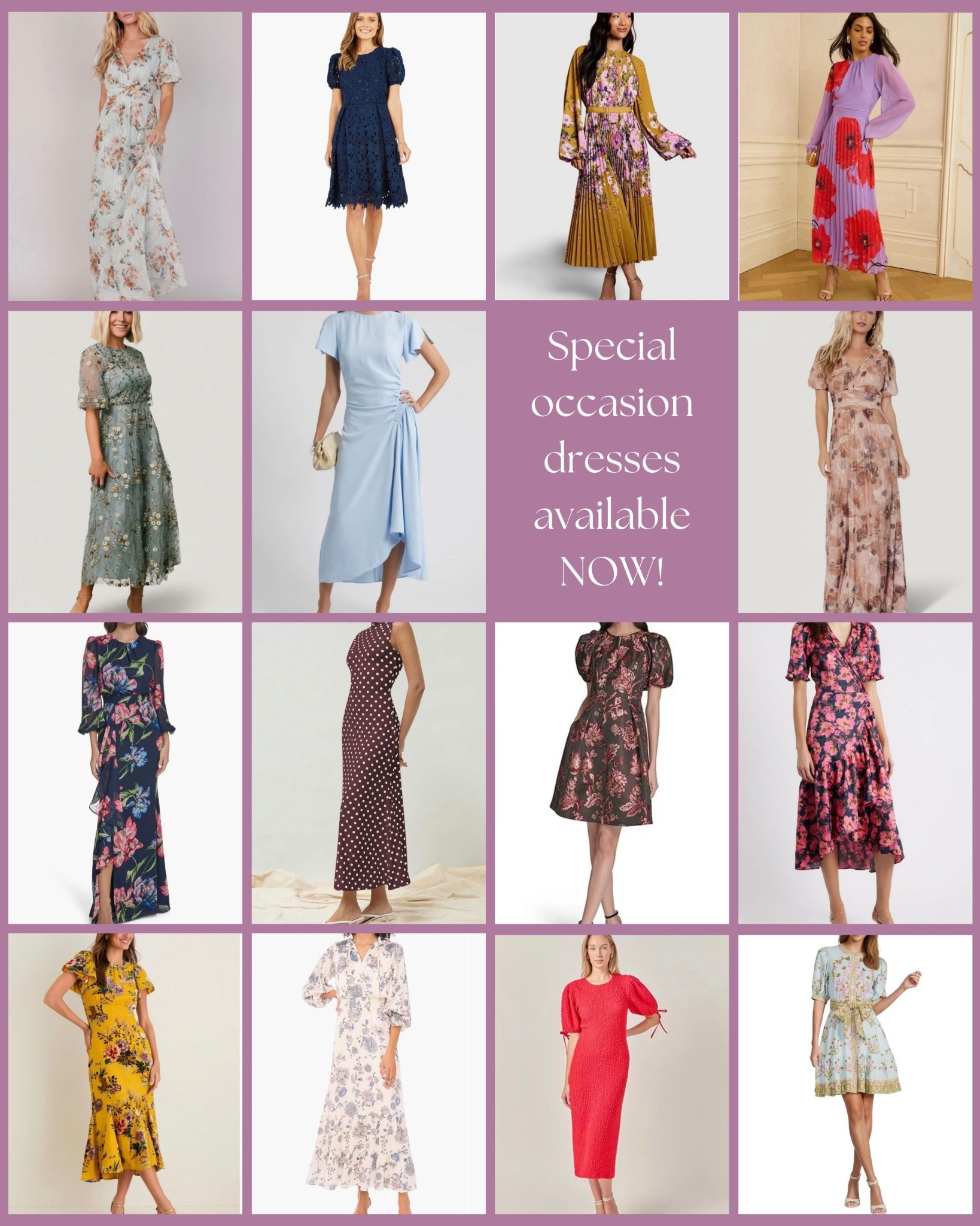 Special occasion and Wedding Guest Dresses for spring! Do you have a special occasion that you’re shopping for? Check out some of these options!

#LTKWedding