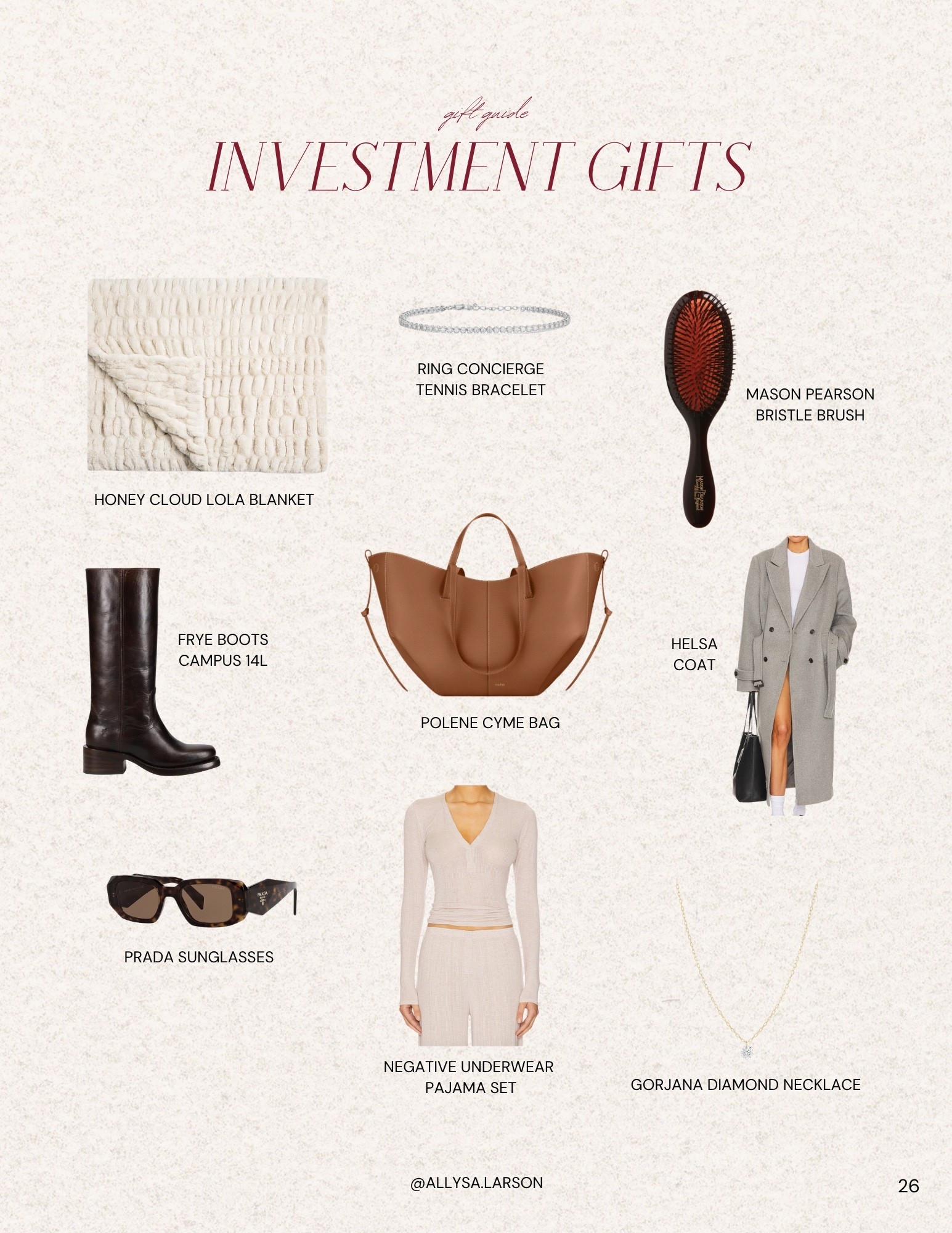Gift Guide: Investment Gifts 

Bag is from Polene

#LTKGiftGuide #LTKSeasonal #LTKHome