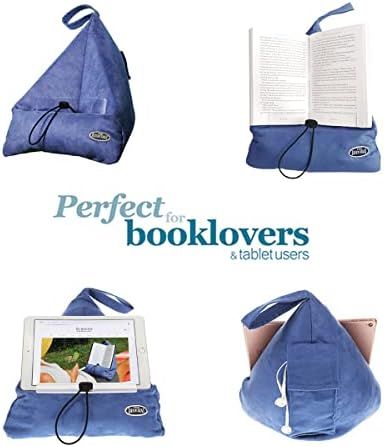 The Book Seat - Book Holder and Travel Pillow - Grey | Amazon (US)