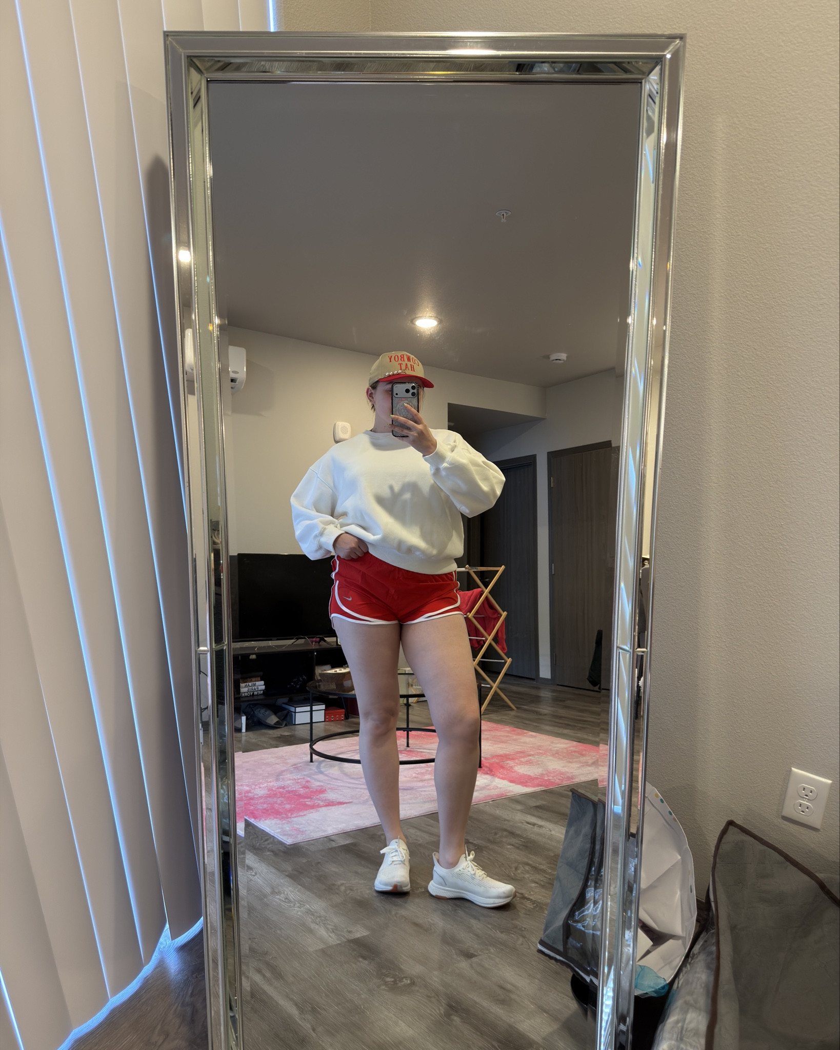 How to style gym clothes for spring 2026! We are leaning into vintage vibes in this new year I think you’re going to love it too ❤️

I’m wearing a L sweatshirt and shorts with size 9 sneakers

#LTKootd #LTKfitnessgoals #LTKMidsize