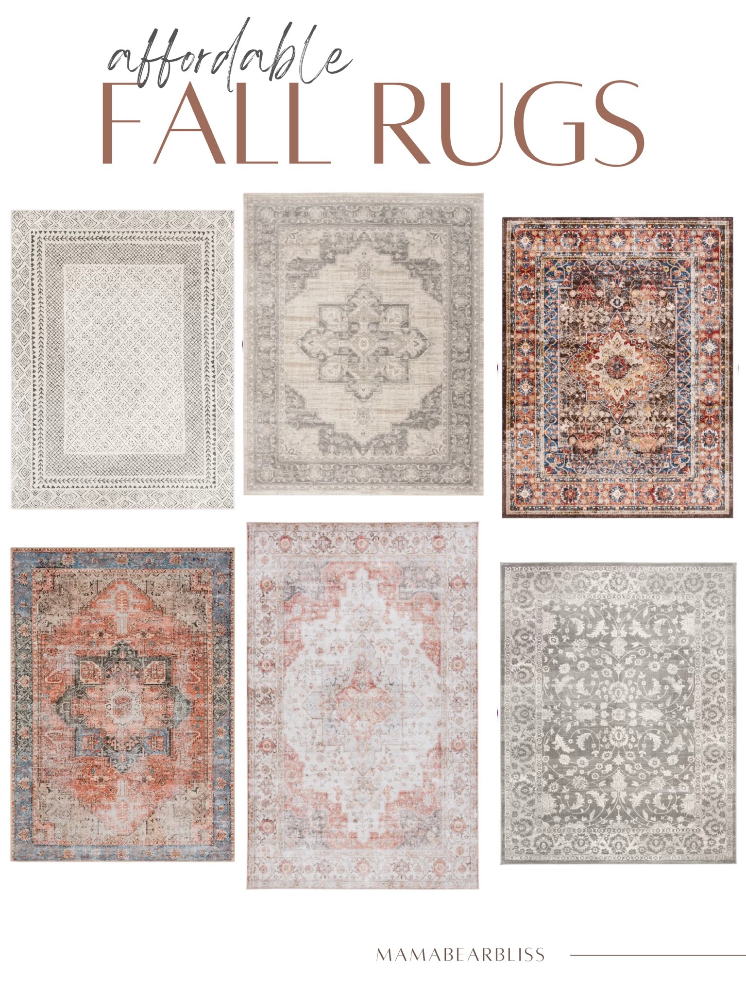 Fall rugs
Affordable rugs
Pattern rugs


#LTKstyletip #LTKhome #LTKSeasonal