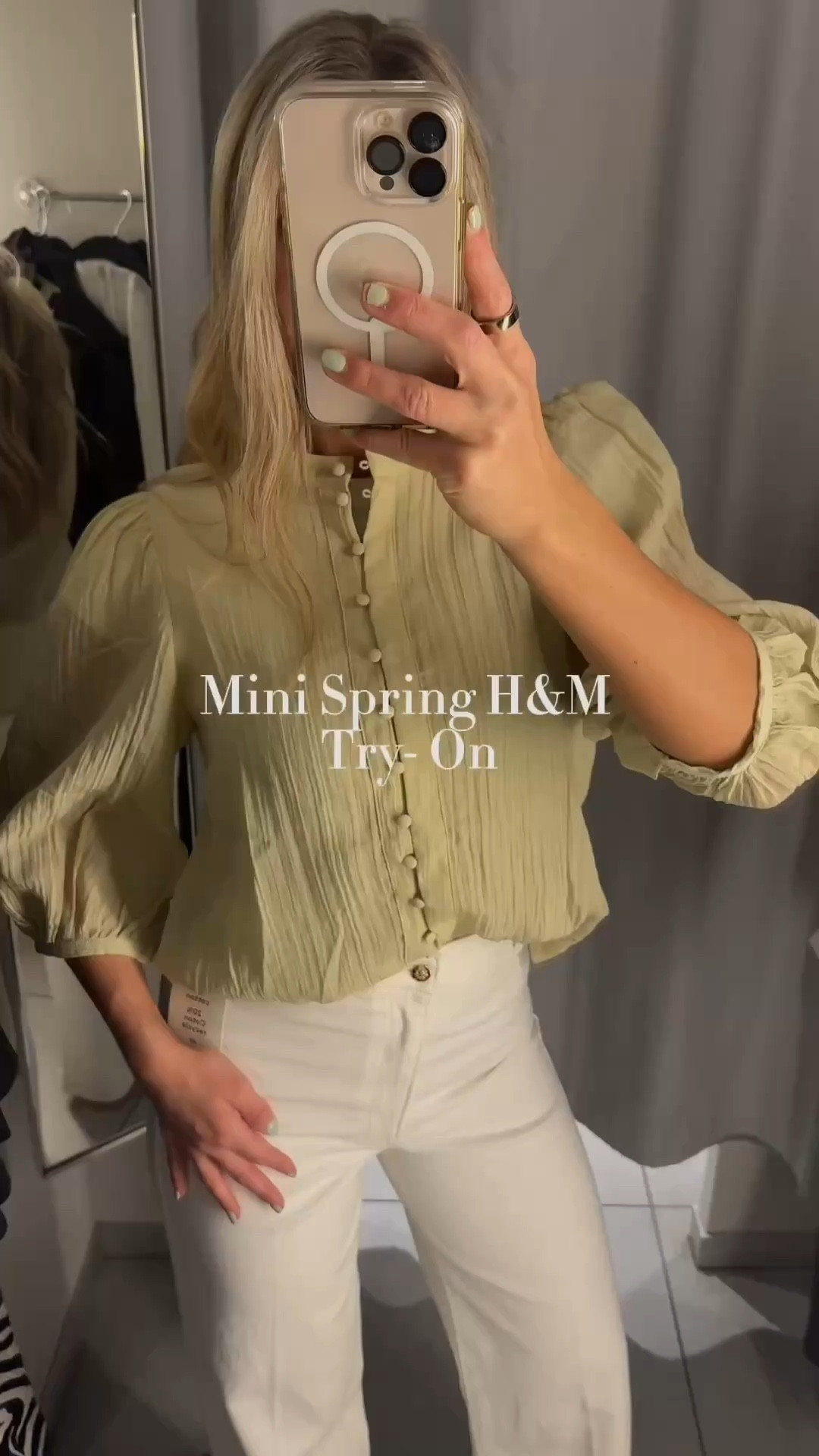 mini spring H&M try-on 💐✨ 

#LTKWorkwear #LTKSeasonal #LTKootd