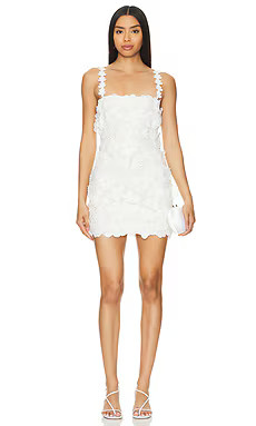 Tularosa Kimmy Mini Dress in Ivory from Revolve.com | Revolve Clothing (Global)
