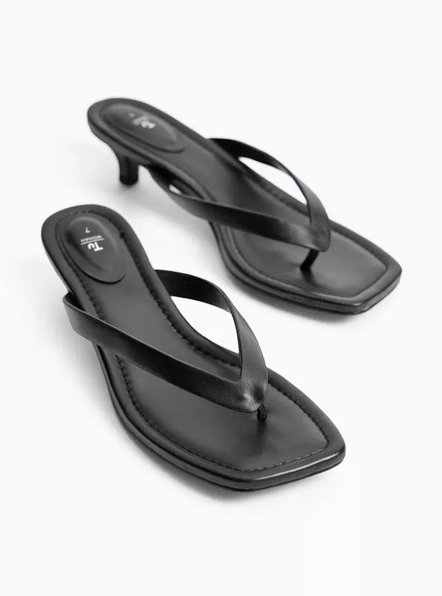 SKU: SS26 MAY G4 BLACK TOE POST HEELED SANDAL OCC SPACE:Black:4 | Tu Clothing