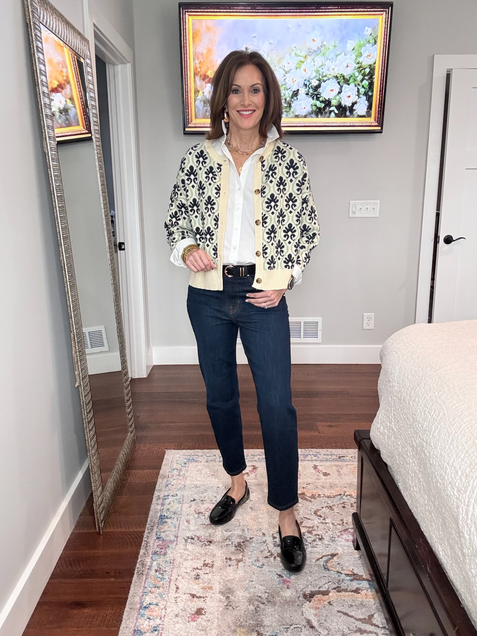 Casual workwear! 🫶🏻

Style tips - Outfit inspo - Mom looks - Fashion over 40 - Denim jeans - Sweater - Amazon fashion - Spring fashion 

#LTKStyleTip #LTKOver40 #LTKSeasonal