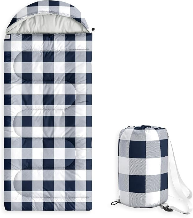 Wake In Cloud - Kids Sleeping Bag for Boys Girls Toddlers, Camping in Warm Cold Weather, Backpack... | Amazon (US)