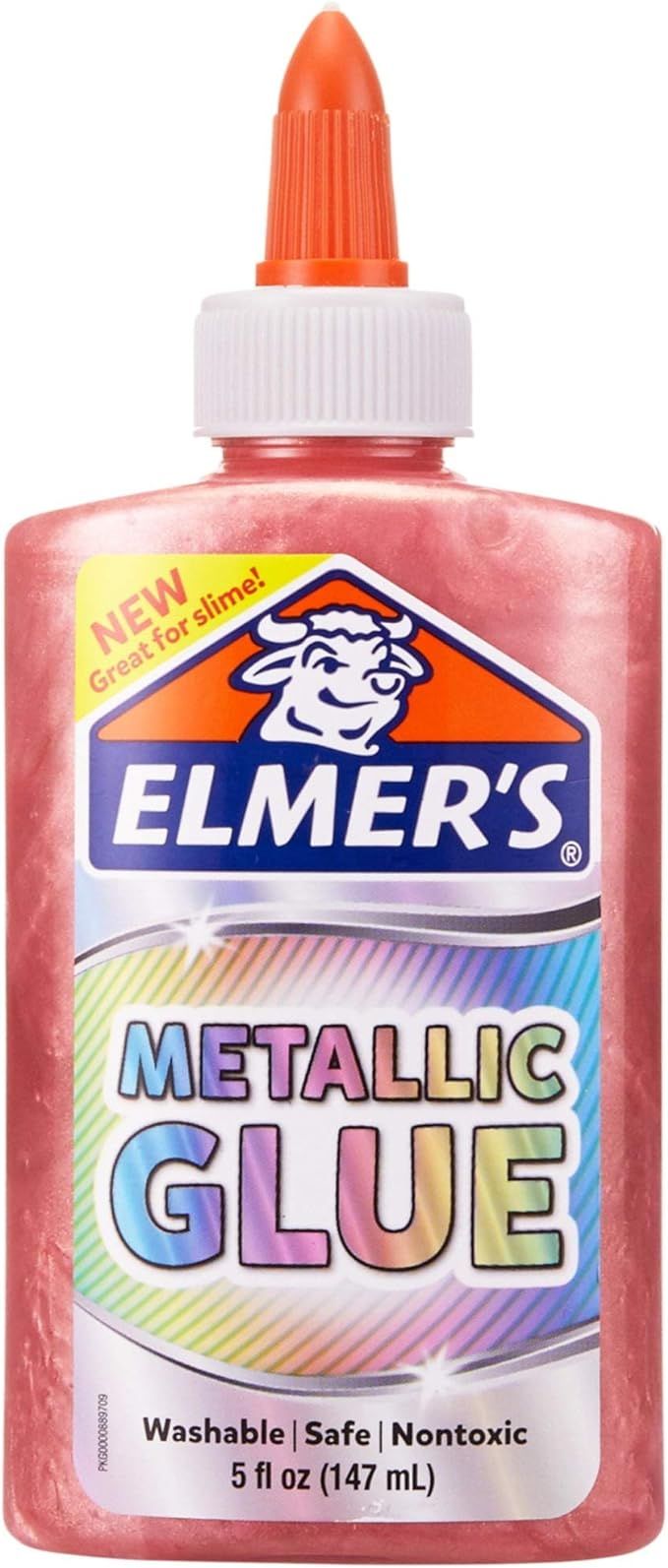 Elmer's Metallic School Glue, 5 Ounces, Pink | Amazon (US)