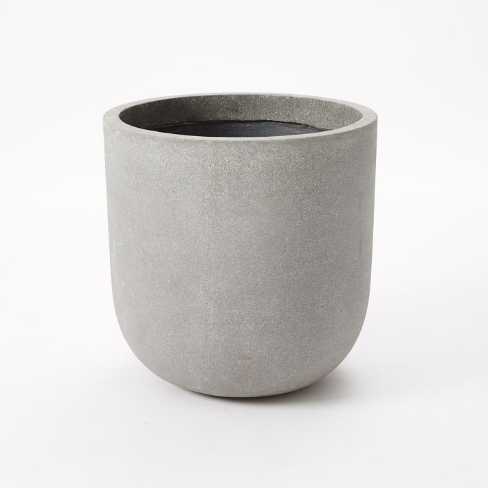 Radius Ficonstone Indoor/Outdoor Planters | West Elm (US)