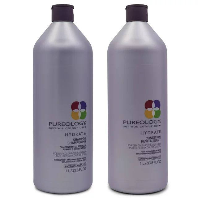 Pureology Hydrate Shampoo and Conditioner Combo Pack 33.8 oz. | Walmart (US)