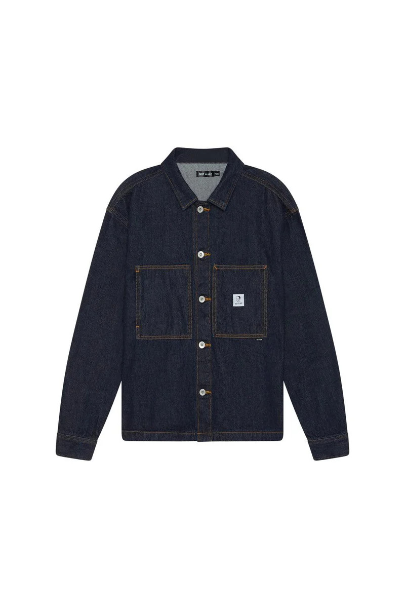 Collared Denim Jacket | Not So Ape