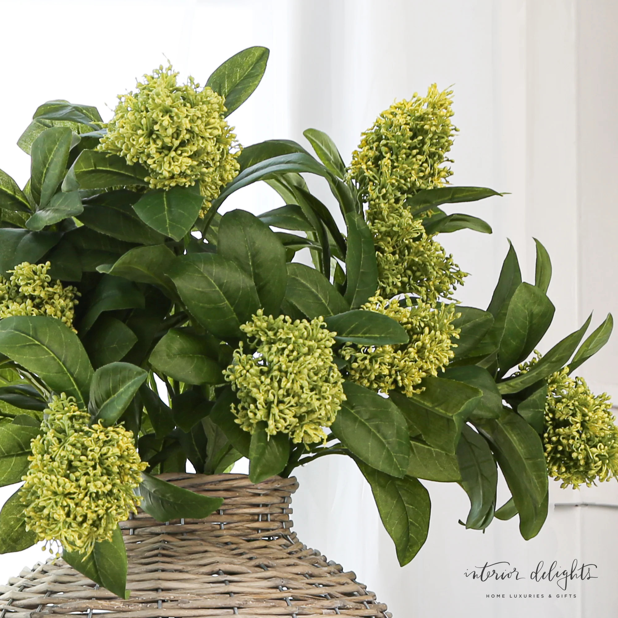 Green Leaf Bloom Spray | Interior Delights