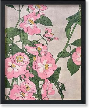 Poster Master Pink Flowers Print - Floral Poster - Aesthetic Art - Housewarming Gift for Her, Flo... | Amazon (US)