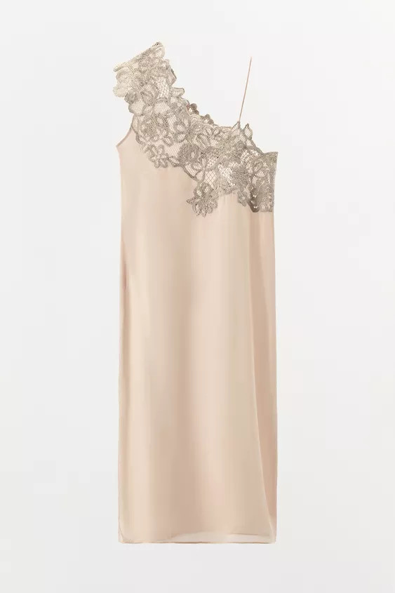 LIMITED EDITION ASYMMETRIC CROCHET DRESS | Zara US