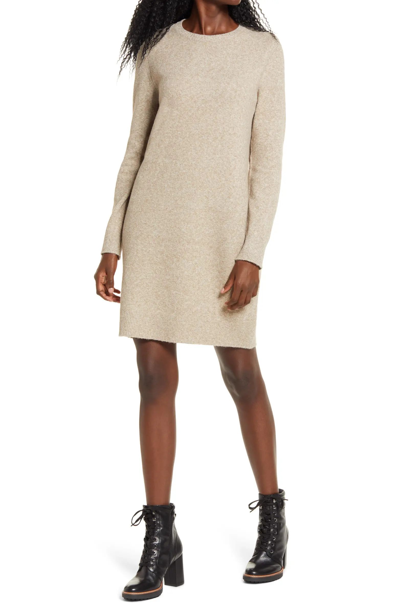 Doffy Long Sleeve Sweater Dress | Nordstrom