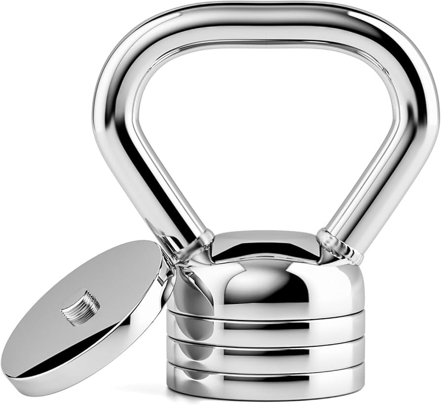 Northdeer Stahl Kettlebell Verstellbar 5 kg / 10 kg - Kugelhantel Einstellbar für Krafttraining ... | Amazon (DE)