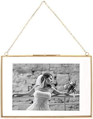 Cq acrylic 11 x 14 Picture Frames Made of Copper and High Definition Glass Display Pictures 8x10 ... | Amazon (US)