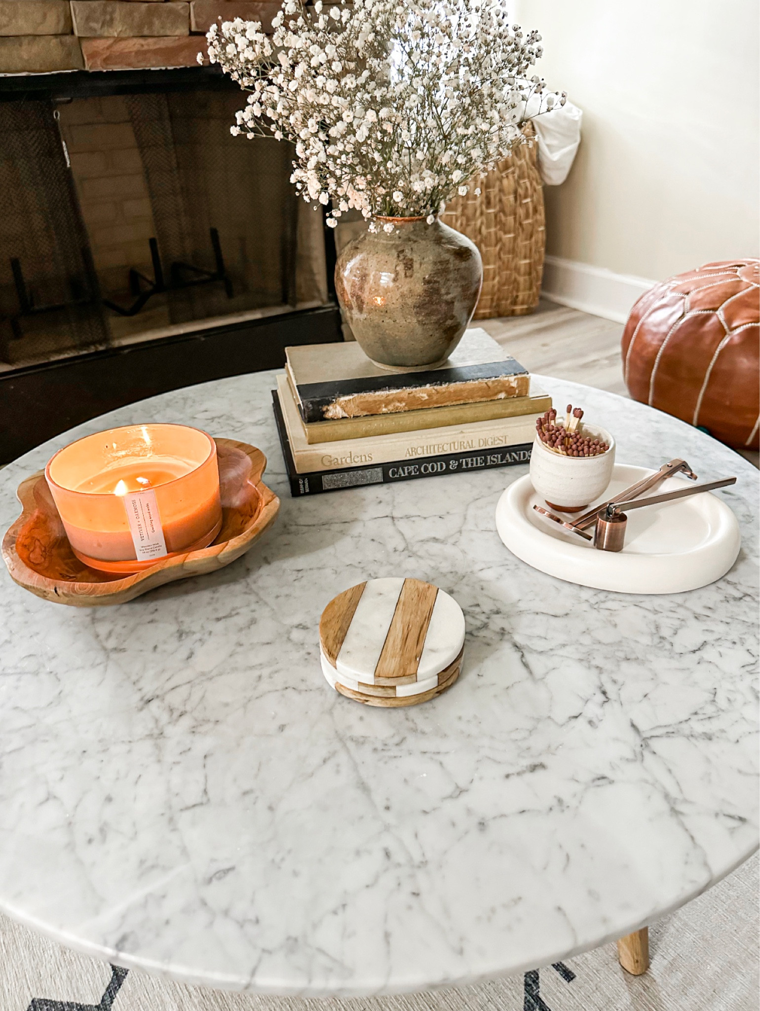 Coffee table decor ideas. 

#LTKhome